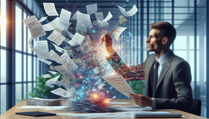 How to Consolidate Debt and Improve Credit: A Comprehensive Guide | DCL A person consolidating multiple debts into one loan, symbolising financial simplification and relief.