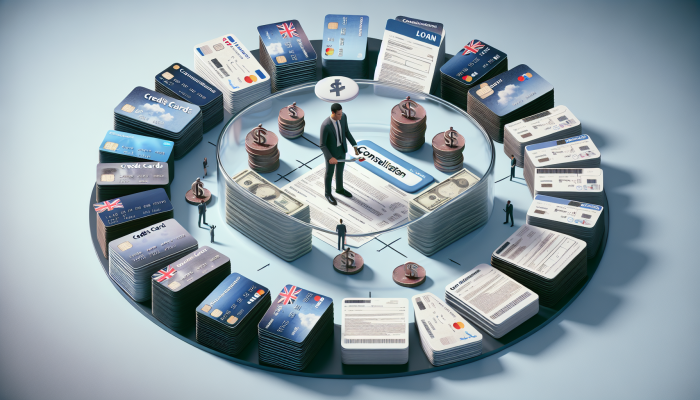 Debt Consolidation Loan Repayment Hacks: Smart Strategies | DCL Debt Consolidation Loan Repayment Hacks: Person in the UK consolidating multiple debts into one loan, symbolising financial relief and freedom.