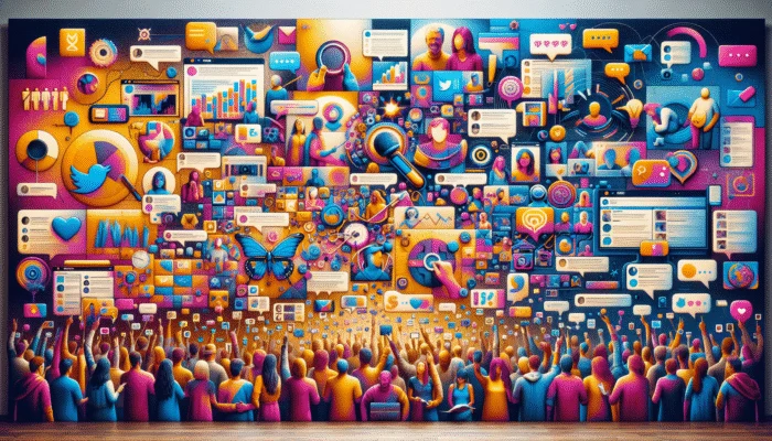 A range of customer testimonials across social media, websites, and in-person interviews.