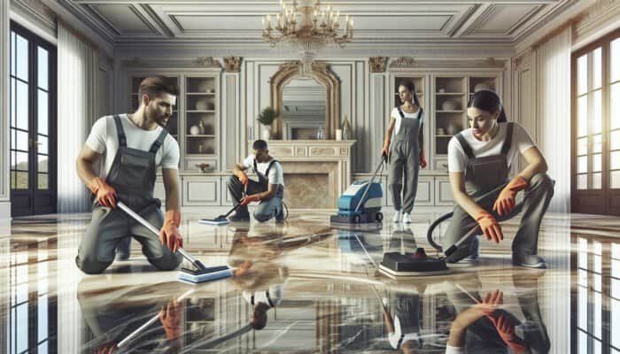 Marble Floor Cleaning Services for Immaculate Home Care