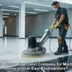 Marble Restoration: Finding a Specialist in East Renfrewshire