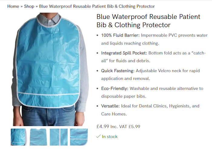Waterproof Adult Bibs: Essential for Dental Procedures and Beyond