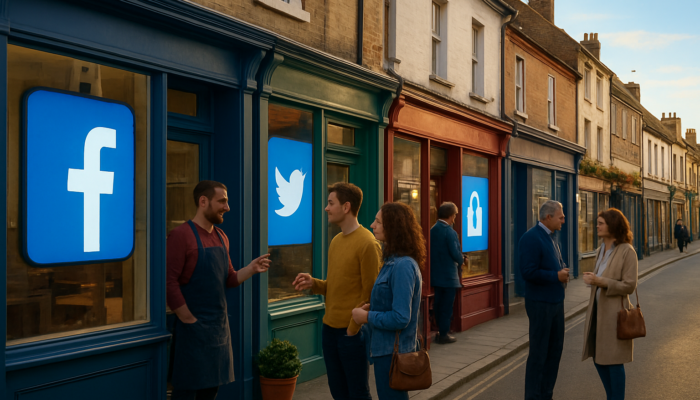 Social Media Management Solutions for Small Businesses in Blandford