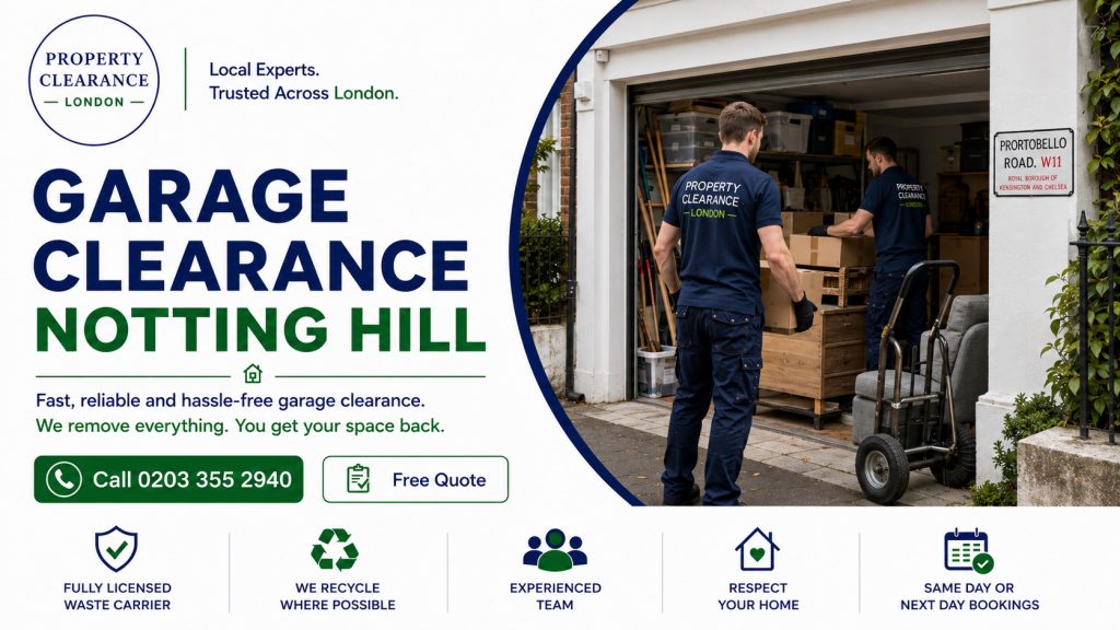 Garage Clearance Services by Notting Hill’s Local Experts