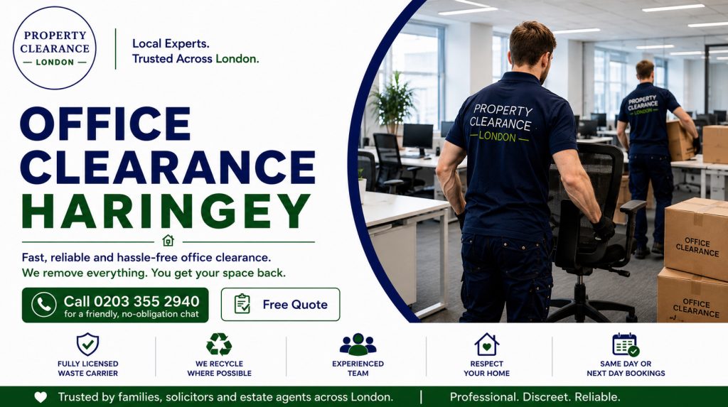 Office Clearance Services in Haringey
